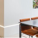 Ver imagem 4 de Kit 4 Placas Painel Ripado Revestimento Parede 50cmx50cm Decoração Relevo Flexivel Texturizada