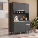 Ver imagem 1 de Kit Cozinha Márcia Armário Completo 105cm Ajl Móveis
