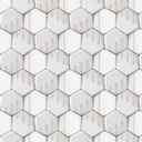 Ver imagem 3 de Papel De Parede 3d Adesivo Para Decoração Geométrico Em Tons De Branco Cinza E Dourado