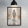 Quadros para Decoração Arte Exclusiva Ia Jesus Abrindo o Mar - 4