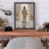 Quadros para Decoração Arte Exclusiva Ia Jesus Abrindo o Mar - 5