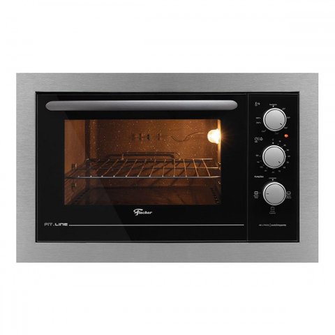 Forno Elétrico Fit Line Embutir 48l 220v Inox - Fischer