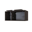 Ver imagem 5 de Armário Aéreo com Nicho e Porta Basculante 35x80x35cm Wlnp80 Terracota - Branco