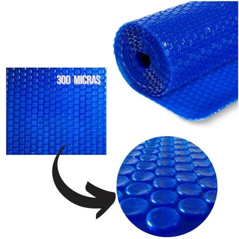 Capa Térmica 7x4 para Piscina 300 Micras Economia e Aquecimento