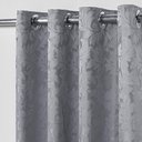 Ver imagem 1 de Cortina Jacquard 2,80x2,70 Para Trilho Suíço:Cinza