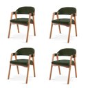 Ver imagem 2 de Kit 4 Cadeiras para Mesa de Jantar Gaia