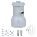 Ver imagem 1 de Bomba Piscina Filtro Bestway Bellife Intex Filtrante Tfp3028 3000l/h 220v - Trato