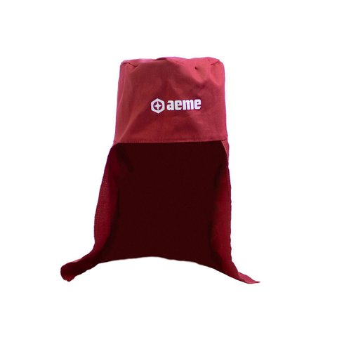 Touca Brim para Soldador Aeme Vermelha