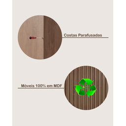 Guarda Roupa Casal Espelhado Mdf 2 Portas - Verona-branco Acetinado - Made Marcs - 5