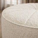 Ver imagem 6 de Puff Decorativo Eron 73x73 cm Pes Fixos Boucle Tce 1010 Moll
