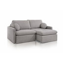 Ver imagem 1 de Sofá Oslo Retrátil e Reclinável com Molas Ensacadas, Pillow Top 18cm e Função Cama:Linho Cinza/2.60