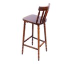 Ver imagem 3 de Banqueta de Madeira para Bar Alta - Imbuia