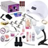 Unha Gel Fibra Kit Completo Lixadeira Pedal Cabine Led/uv - 1