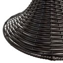 Ver imagem 4 de Kit 3 Pendente Junco Poptem Chapéu Gourmet tabaco luminária lustre 36cm sala