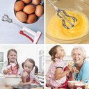 Ver imagem 5 de Batedeira Manual Portatil Mixer Liquidificador Misturador Massa Bolo