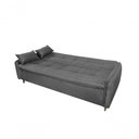 Ver imagem 4 de Sofá Cama Casal Reclinável Donna - Cinza Light