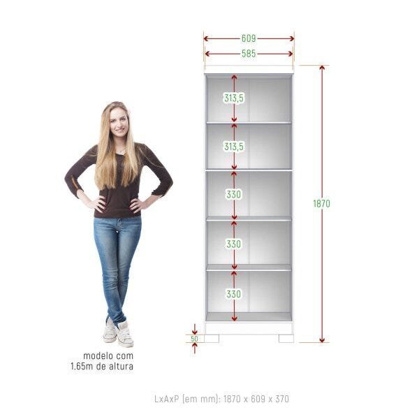 Armário Multiuso 2 Portas Max Plus  - 4