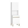 Paneleiro 2 Portas Microondas Branco - 1
