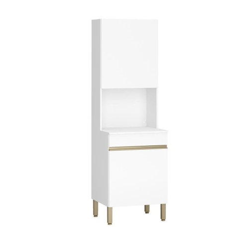 Paneleiro 2 Portas Microondas Branco
