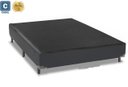 Ver imagem 3 de Cama Box Casal + Colchão Espuma D33 com EPS Acolchões Suede 70x138x188:Cinza