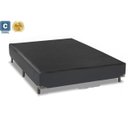 Ver imagem 3 de Cama Box Casal + Colchão Espuma D33 com EPS Acolchões Suede 70x138x188:Cinza