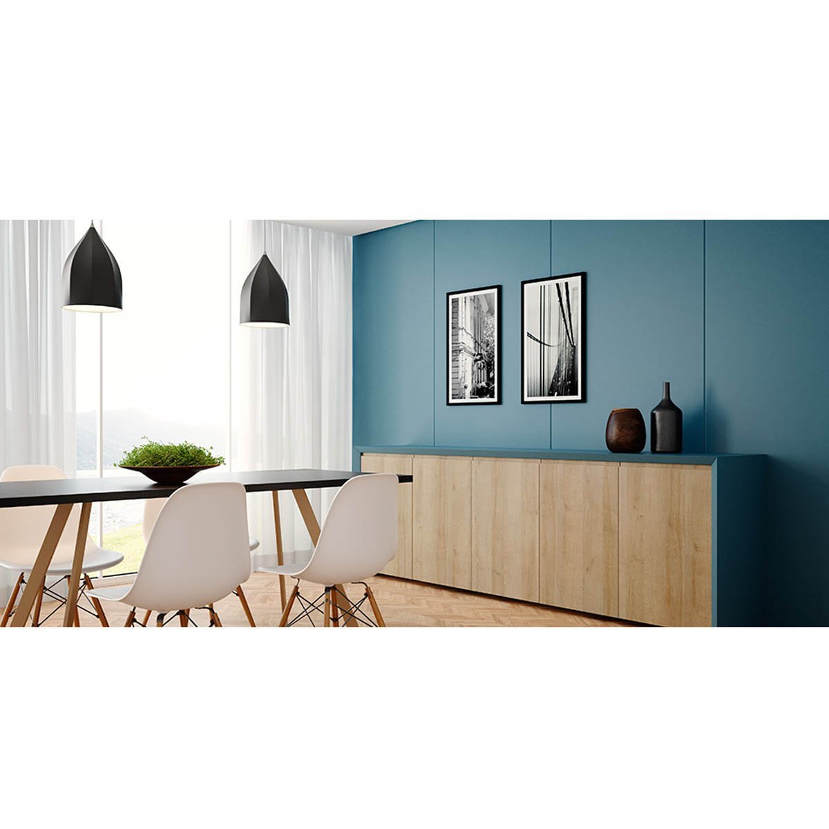 Mdf Azul Secreto 18mm 1850 X 2750mm 2 Faces - Duratex - 2