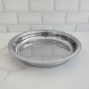 Ver imagem 6 de Prato Para Pudim Em Aço Inox Com Tampa De Acrílico Transparente 25cm Suporte Porta Bolo