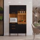 Ver imagem 3 de Kit Cozinha Dubai 5 Portas 2 Gavetas Nicho Sallêto