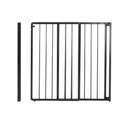 Portão de Correr em Alumínio - Larg Regulável 150cm - Preto - 1