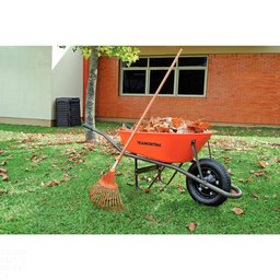 Vassoura Fixa com 22 Dentes Tramontina em Aço com Cabo de Madeira 120 Cm Tramontina - 2