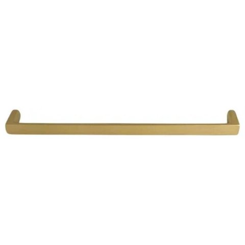 Kit 24 Puxadores de Gavetas Dourado Fosco 19,2cm Reto Torralba Oeiras Móveis Balcões Armários