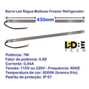 Ver imagem 3 de Kit 15 Peças Barra Led Régua Multiuso Freezer 7w Ip67 430mm:220v/branco Quente