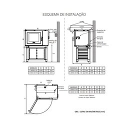Forno Combinado Elétrico 6/gn Trifásico - 3