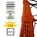 Ver imagem 3 de Balanço Ninho Suspenso em Corda Náutica Almofada Impermeável