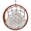 Ver imagem 2 de Balanço Ninho Suspenso em Corda Náutica Almofada Impermeável