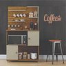 Plaquinha Decorativa Coffe Em Mdf Natural - 2