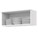 Ver imagem 2 de Aéreo 01 Porta Basculante 800mm Americana Branco Hp - Henn