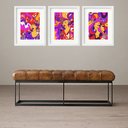 Ver imagem 1 de Kit 3 Quadros Grandes Cantoras - 60x48cm:moldura Branca
