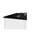 Ver imagem 3 de Balcao Para Cooktop De 4 Bocas 02 Portas Branco Marmorizado PASSE BEM