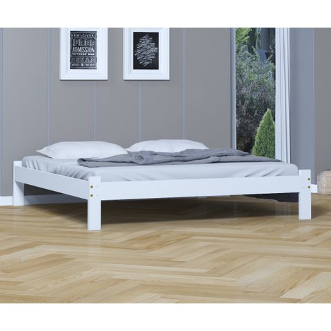 Cama Turca Super King Size Madeira Cor Branco