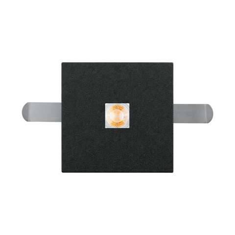 Plafon Spot Embutir Pontual P/ Mr11 6x6cm Alumínio 1991 St3273-preto
