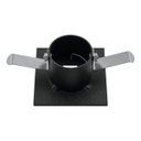 Ver imagem 3 de Plafon Spot Embutir Pontual P/ Mr11 6x6cm Alumínio 1991 St3273-preto