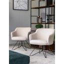 Ver imagem 4 de Poltrona Jasmin - Linho Suave Cru