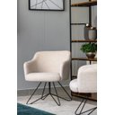 Ver imagem 2 de Poltrona Jasmin - Linho Suave Cru