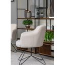 Ver imagem 3 de Poltrona Jasmin - Linho Suave Cru