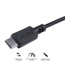 Ver imagem 5 de Cabo para Impressora Usb Tipo C para Usb B 2.0 1 Metro Preto - Pucbp-1