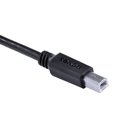 Ver imagem 3 de Cabo para Impressora Usb Tipo C para Usb B 2.0 1 Metro Preto - Pucbp-1