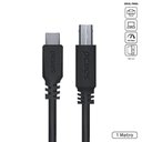 Ver imagem 1 de Cabo para Impressora Usb Tipo C para Usb B 2.0 1 Metro Preto - Pucbp-1