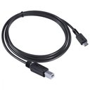 Ver mais imagens de Cabo para Impressora Usb Tipo C para Usb B 2.0 1 Metro Preto - Pucbp-1
