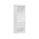 Ver imagem 2 de Guarda-Roupas Closet Modulado Roupeiro sem Portas 2 Gavetas Versatille Yescasa